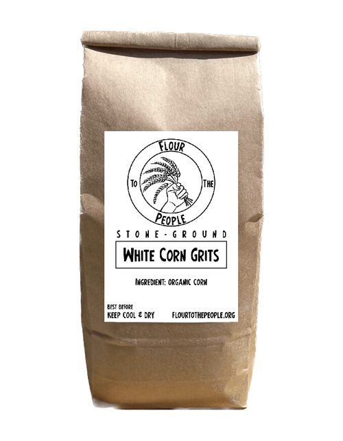 White Corn Grits, 1.5 lb bag